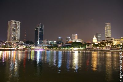 Singap est tellement éclairée, que la nuit n'est plus noire